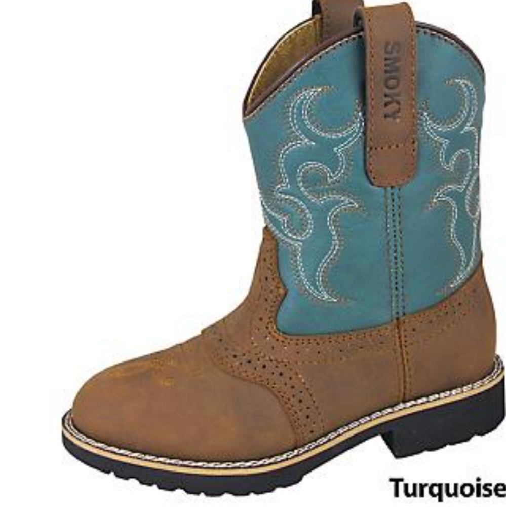 Smoky Bulldog Boot Turquoise